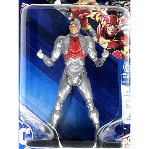 DC Justice League Cyborg Micro Collection Mini Figure NIB - Picture 3 of 4
